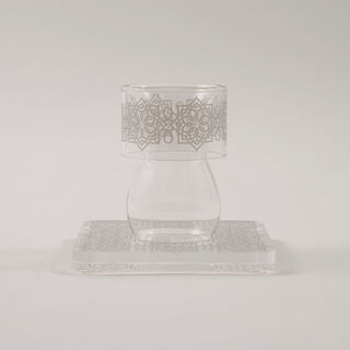 دلتي طقم أكواب شاي أكريليك 12 قطعة