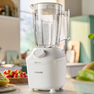 Philips 3000 Series Blender, Pro Blend System, 450W, 1.9L, White