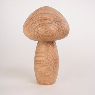Homez wooden resin decorative mushroom 15.4*15.4*24.8 cm