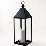 Black lantern 25.5*25.5*81cm image number 1