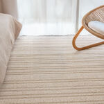 Cottage camisas hand woven rug, beige 160*230cm image number 0