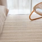 Cottage camisas hand woven rug, beige 160*230cm image number 0