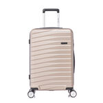 Travel vision durable ABS 4 pcs luggage set, champagne image number 5