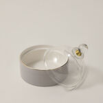 Dallaty porcelain date bowl 12.7cm, grey image number 1