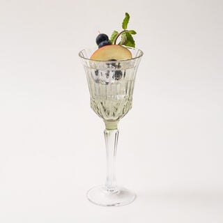 La Mesa Glass Juice Cups Set 4Pcs 200Ml, Green