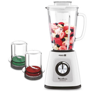 Moulinex Glass Blender Blend Force 700W, 2Speeds