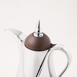 Dallaty Plastic Vacuum Flask Set Of 2, 1L, Wooden Color image number 1