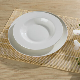 Alberto Bamboo Placemat White Color