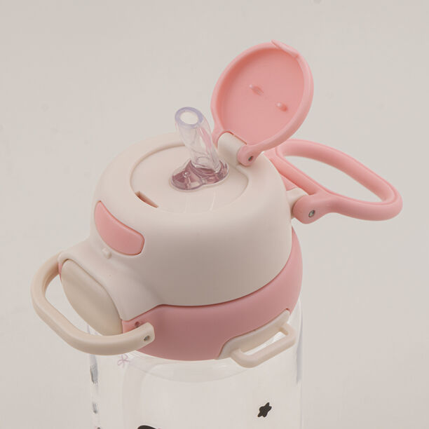 بنتولا قارورة مياه بلاستيك 630 مل، وردي image number 4