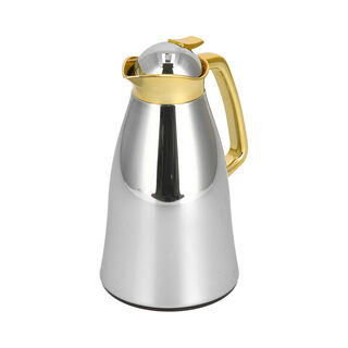 Dallaty Thermos Stainless Steel Gold Chrome, 1L