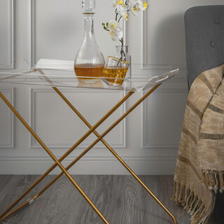 Acrylic Butler Table 