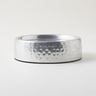Homez aluminium soap dish, silver 12*12*4 cm