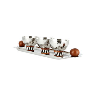 Tray Set With 3 Bowl