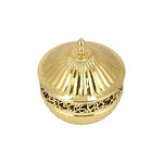 La Mesa Food Warmer Caligraphy Gold Colur 28x28x35 Cm,Small image number 3