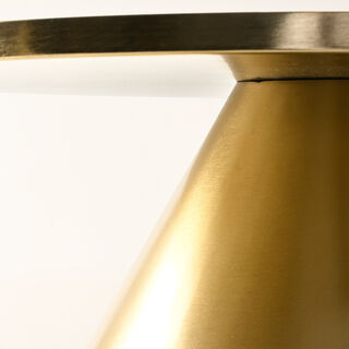 Homez Side Table Metal Gold, 50*50*31Cm