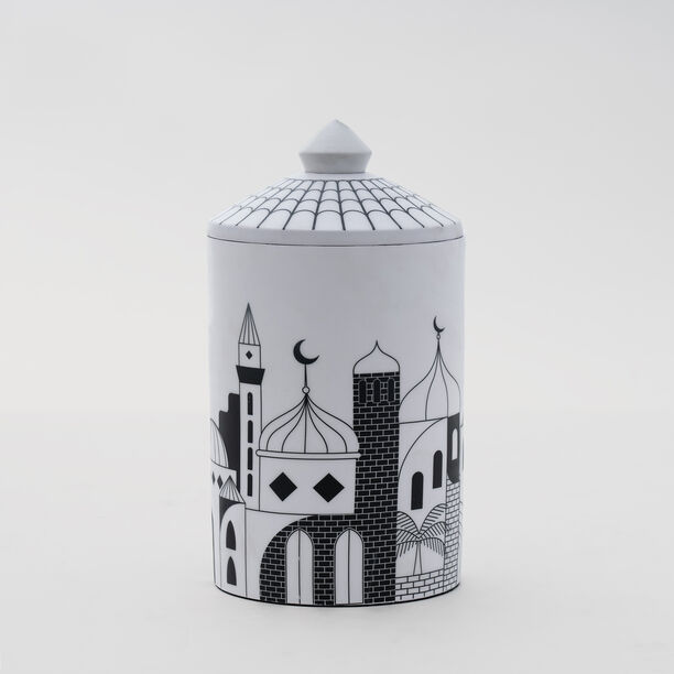 Homez Hilal Dome Decoration Item With Candle Wax, 13*14*25 cm image number 0