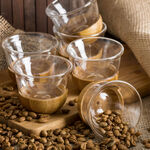 طقم 12 فناجين قهوة خيزران image number 3