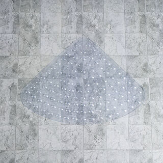 Cottage Shower Mat Clear 54X54Cm