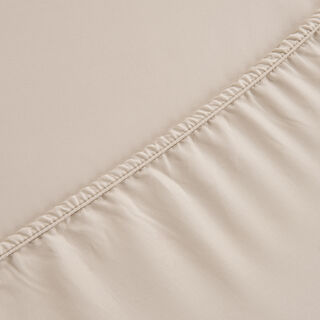 Boutique Blanche Fitted Sheet 100% Egyptian Cotton 400Tc Queen, Champagne 160*200 Cm