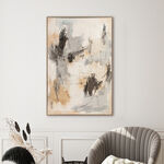 Homez wall art framed canvas wood, 180*120cm image number 1