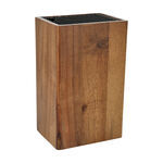 Alberto Acacia Wood Knife Block Holder  image number 0