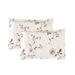 Unique home 6pc branch floral super king cotton comforter set 260*240cm image number 4