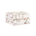 Unique home 6pc branch floral super king cotton comforter set 260*240cm image number 2