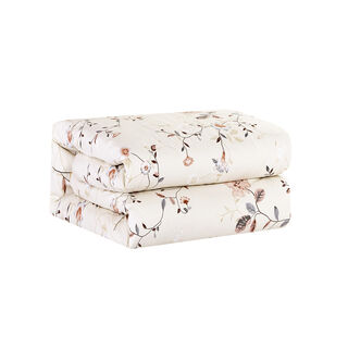 Unique home 6pc branch floral super king cotton comforter set 260*240cm