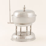 La Mesa Stainless Steel Oval Chefing Dish With Hanger 4L, Silver image number 1