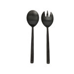 Abundance 2 Pcs Salad Set Matt Chrom Color image number 0
