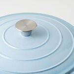 Alberto enameled cast iron dutch oven 6L, blue image number 6