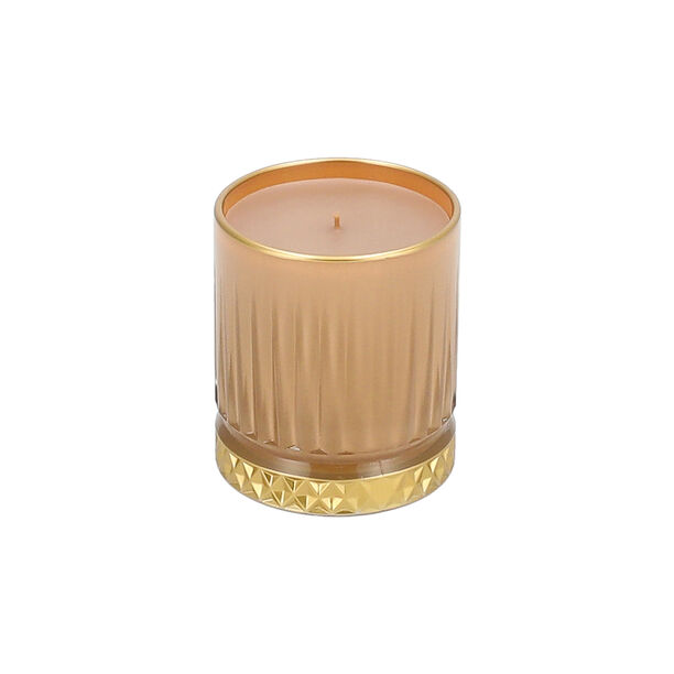 Gloria gold candle 8.5*9.5 Cm Milky Brown image number 1