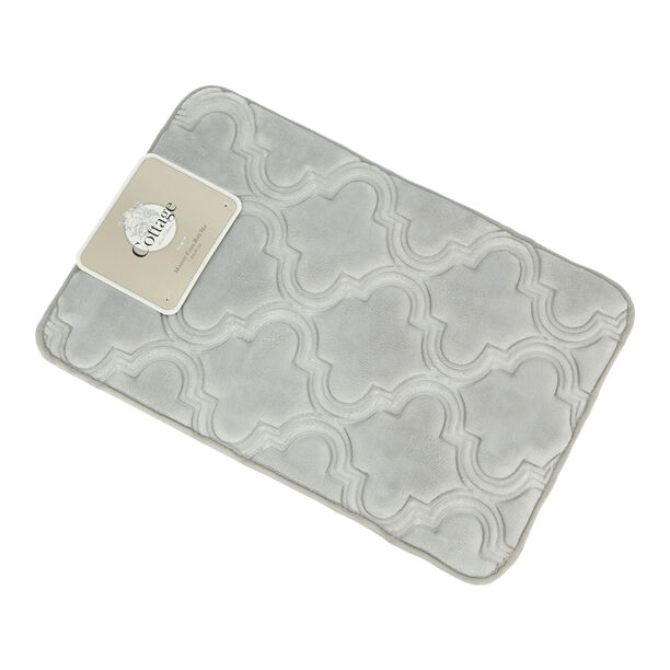 Cottage Bath Mat Gray 40X60 Cm image number 1
