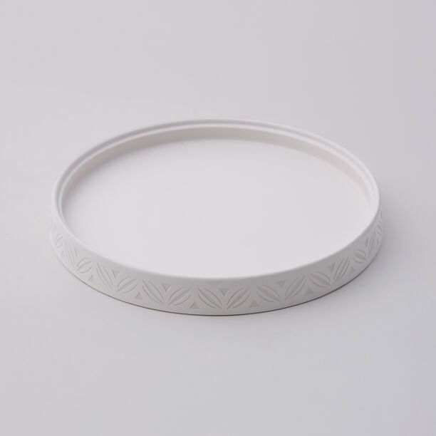 لا ميسا طبق تقديم بورسلان بغطاء زجاجي 30.5*30.5*3.5 سم image number 5