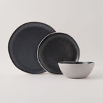 لا ميسا طقم عشاء بورسلان 12 قطعة، رمادي image number 0