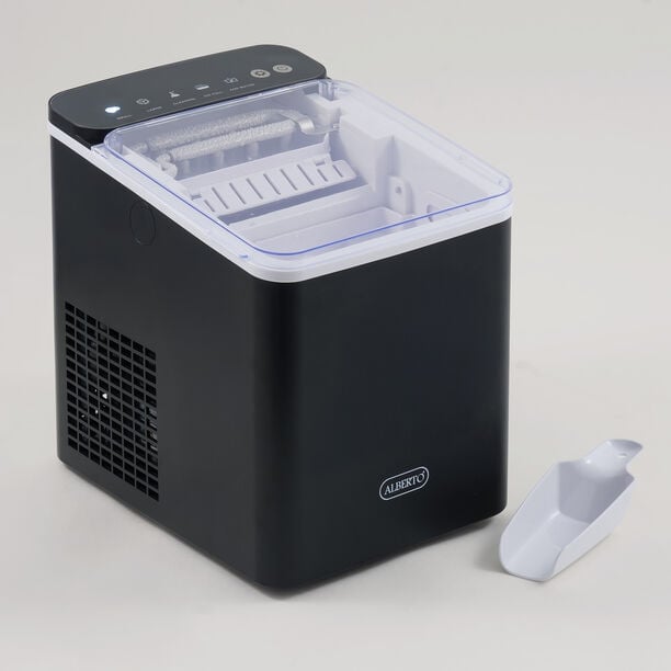 Alberto polypropylene ice maker, black 1L 10 12kg/24h 150W image number 1