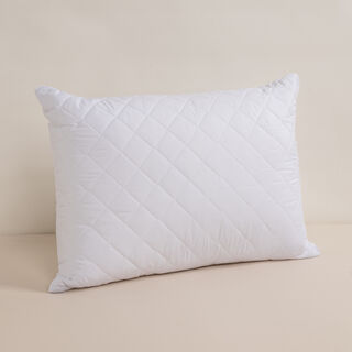 كوتاج وسادة ميكروفايبر باللون الأبيض بمقاس 50*70 سم