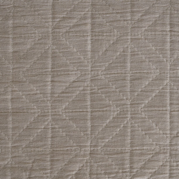 Boutique Blanche 3pcs jacquard super king comforter set, beige 260*240cm image number 3