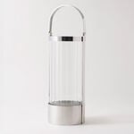 Homez metal candle holder 15*15*38.5cm, silver image number 0