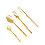 Manuscript 16 Pcs Cutlery Set Gold Color image number 0