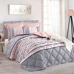 Cottage Comforter Cottonbrezza Powder3 Pcs Set Twin Size 160X220Cm Pillow Sham  image number 0