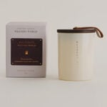 Homez tuscan leather scented candle in jar 198g image number 0
