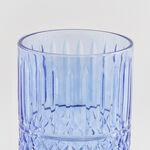 هومز سلة مهملات زجاج دايموند 18*18*26سم، أزرق image number 2