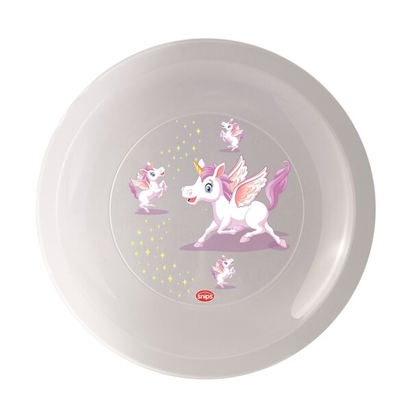 Snips flat plate unicorn 23.5*1.5cm, multicolor image number 2