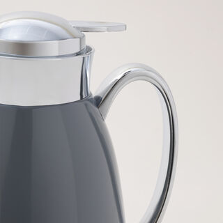 Dallaty grey steel vacuum flask