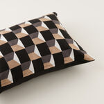 Homez Geometric Rectangular Cushion Cover, 30*45Cm image number 2