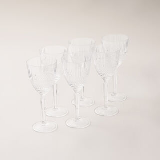 RCR brillante flute goblet set 6pcs, 18.7*18.7*18.7cm