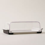 OXO plastic wide butter dish server, 226g, 7.9"* 3.7"* 2.4" image number 3