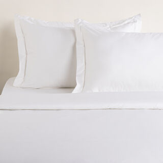 Boutique Blanche Duvet Cover Set 100% Cotton 400Tc Egyptian Super King White 260*240 Cm