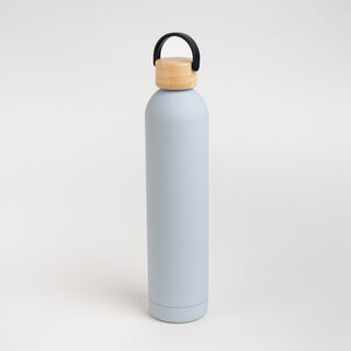 Alberto sainless steel 1L water bottle grey